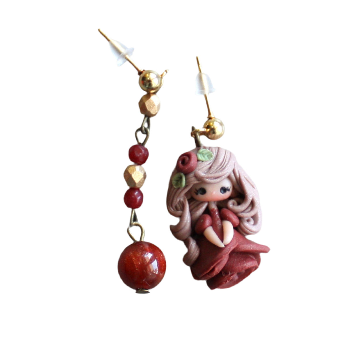 La Vie En Rose Collection - Stainless steel earrings II