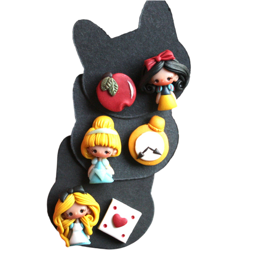 orecchini da lobo con principessa