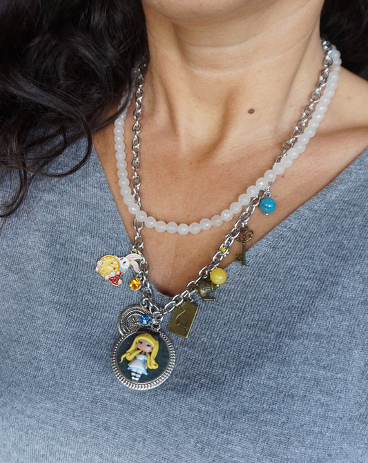 collana multicharms Alice