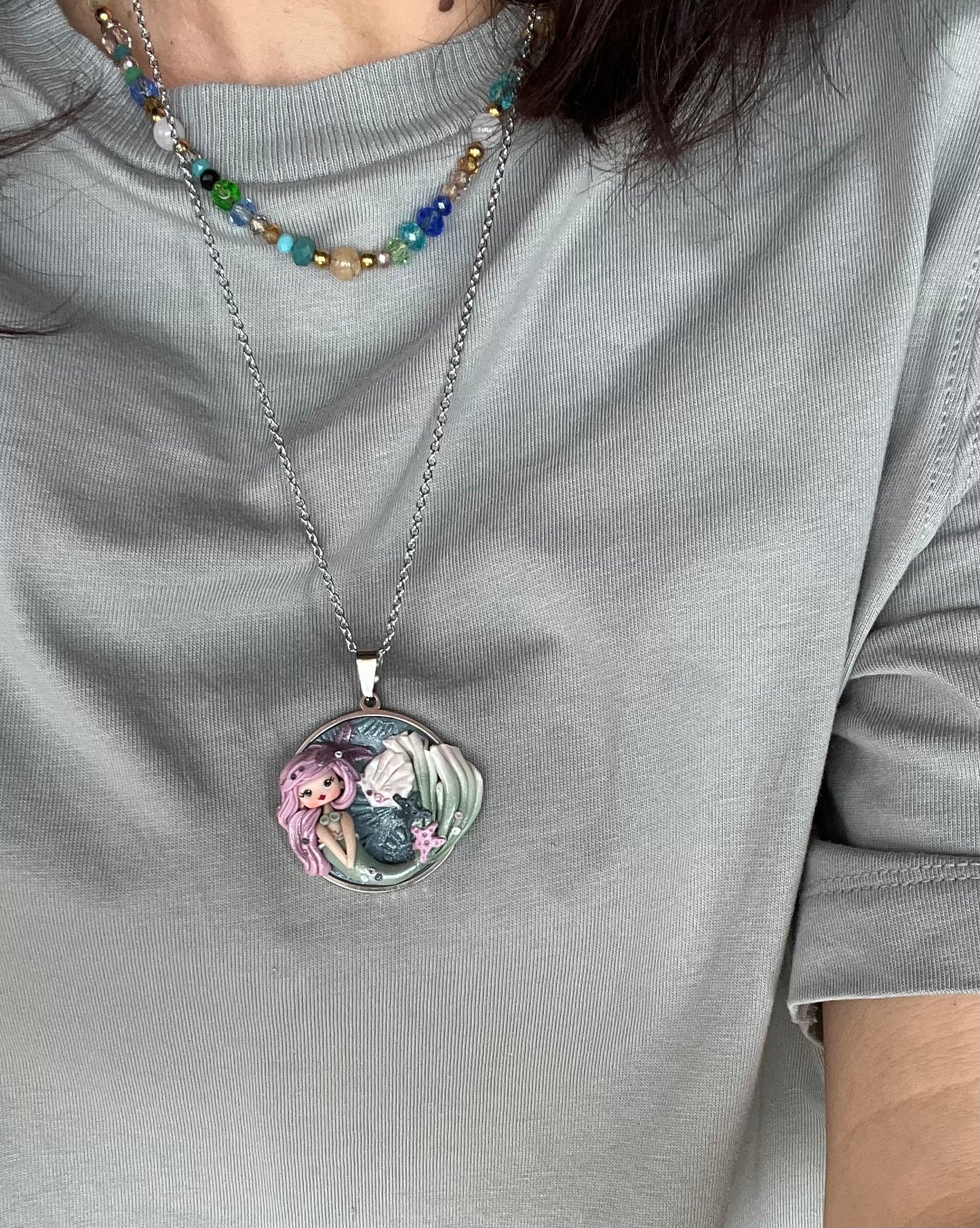 mermaid necklace