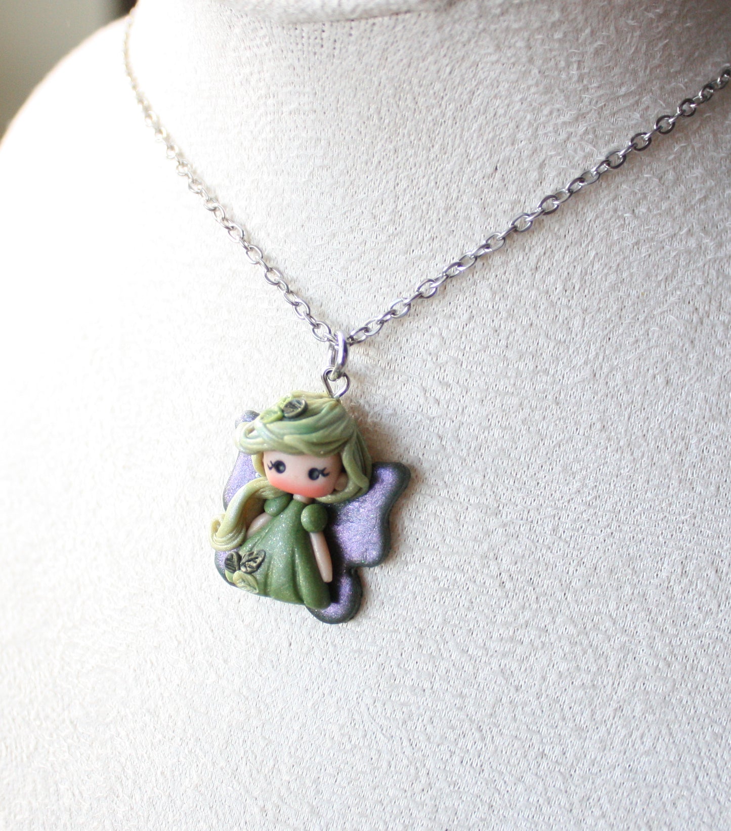 collana rainbow fairy - green