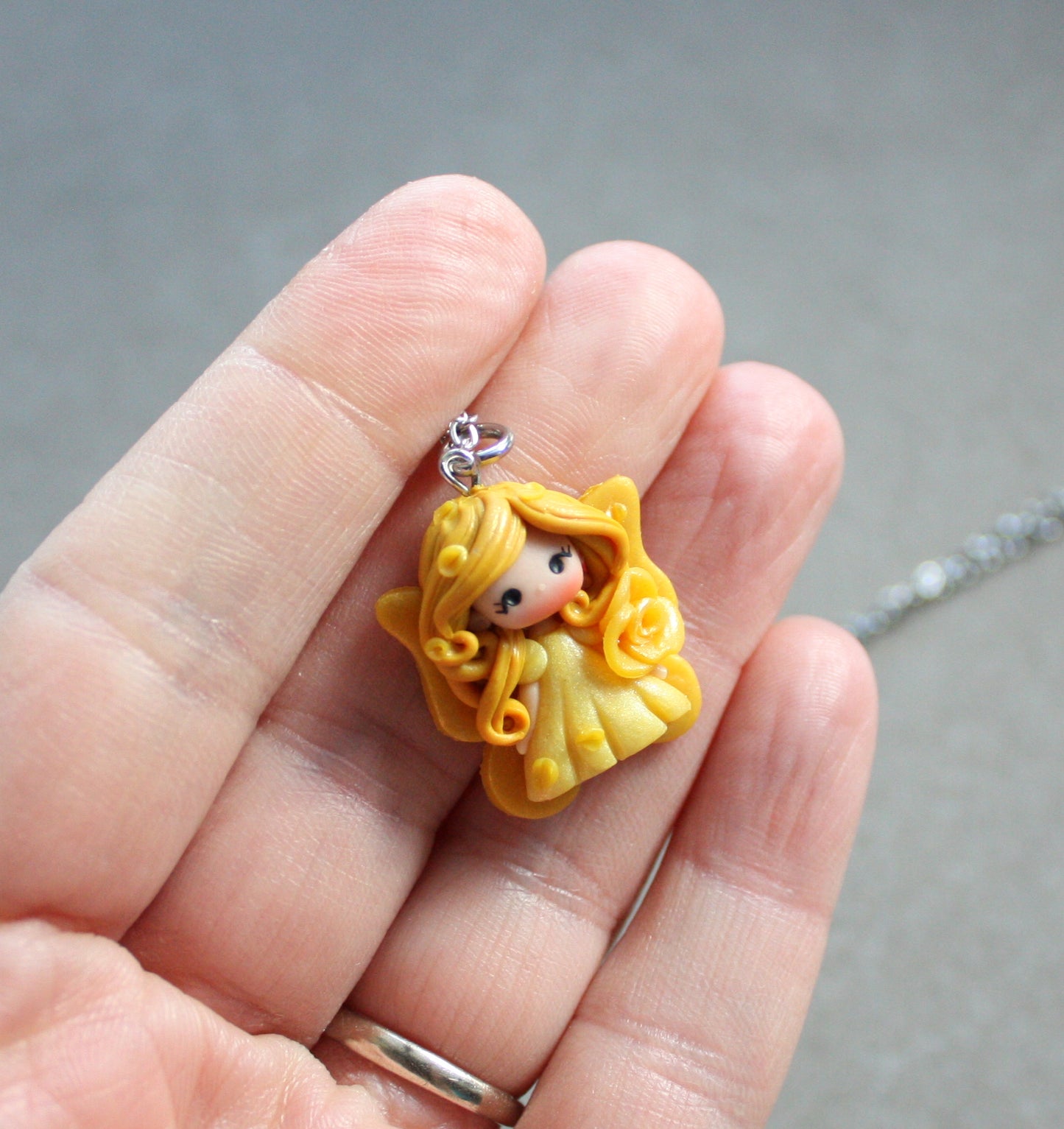 collana rainbow fairy - yellow