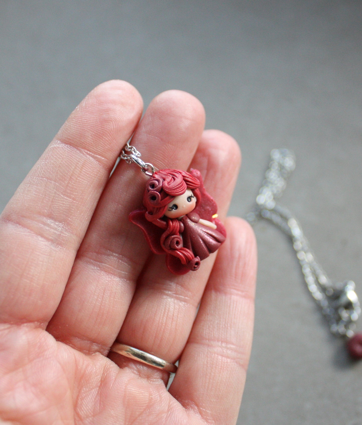 collana rainbow fairy - red