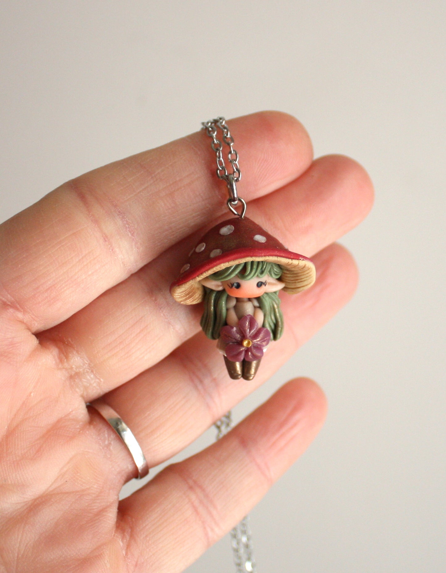 Collana elfa funghetta II