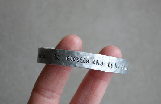 Bracciale Rigido in Alluminio