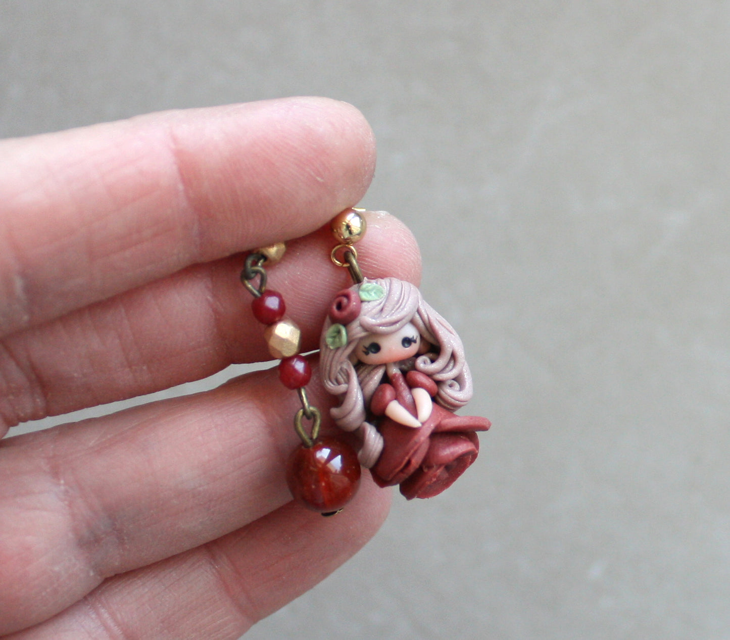 La Vie En Rose Collection - Stainless steel earrings II