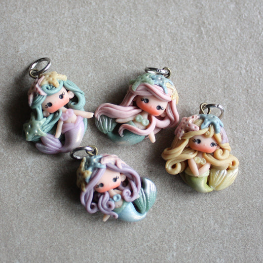 Pastel mermaids