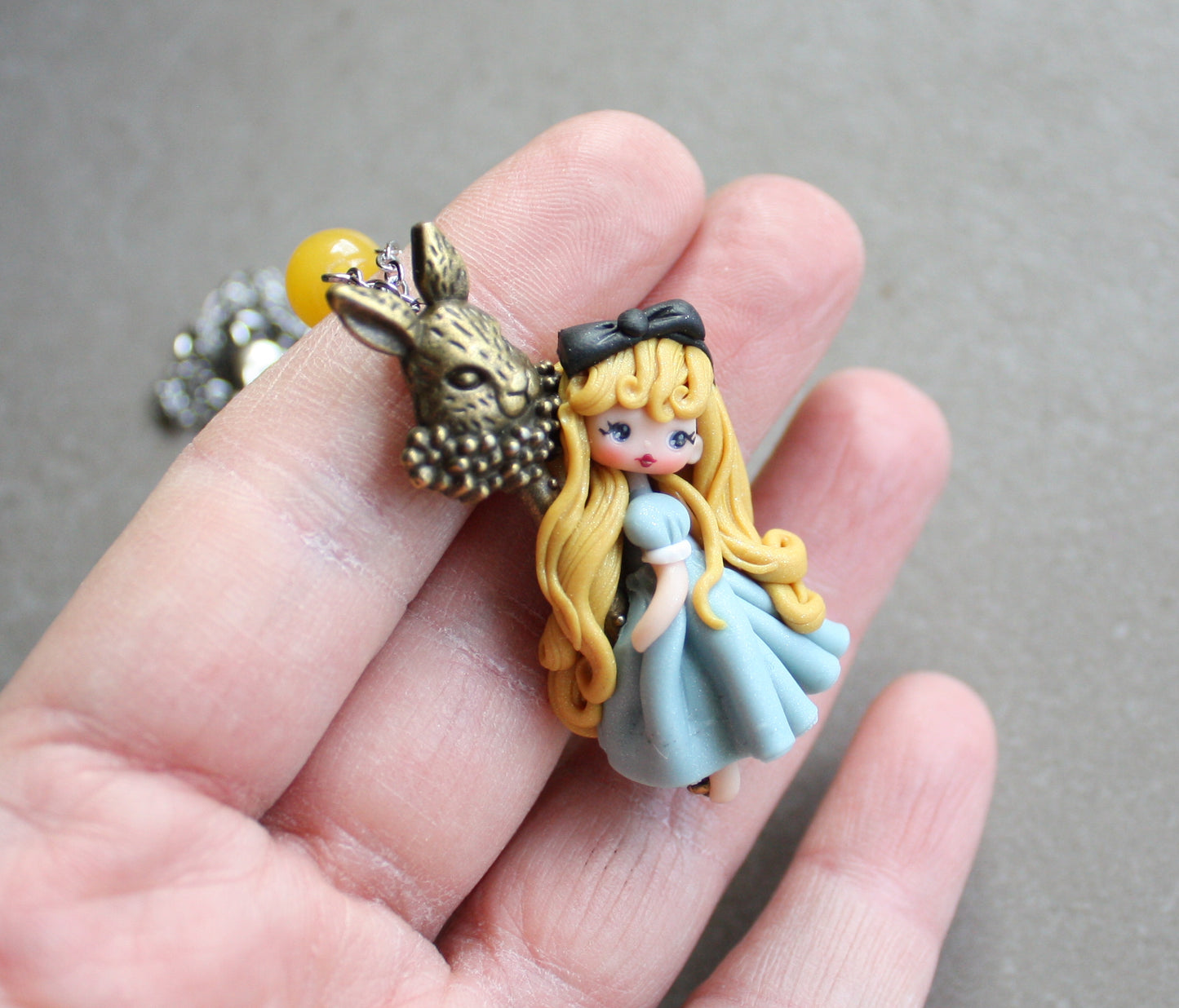 collana multicharms Alice II