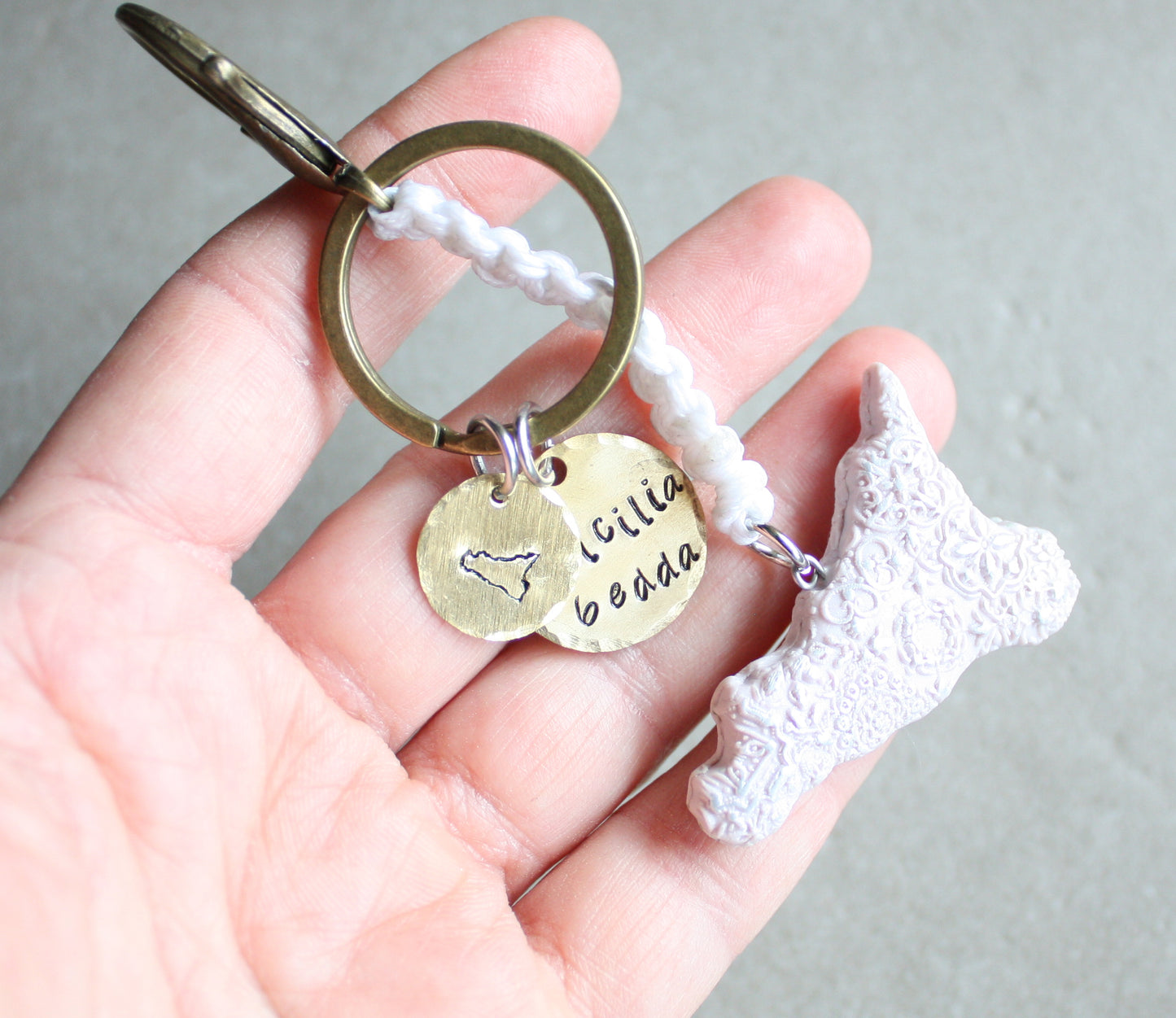 Sicily Keychain III