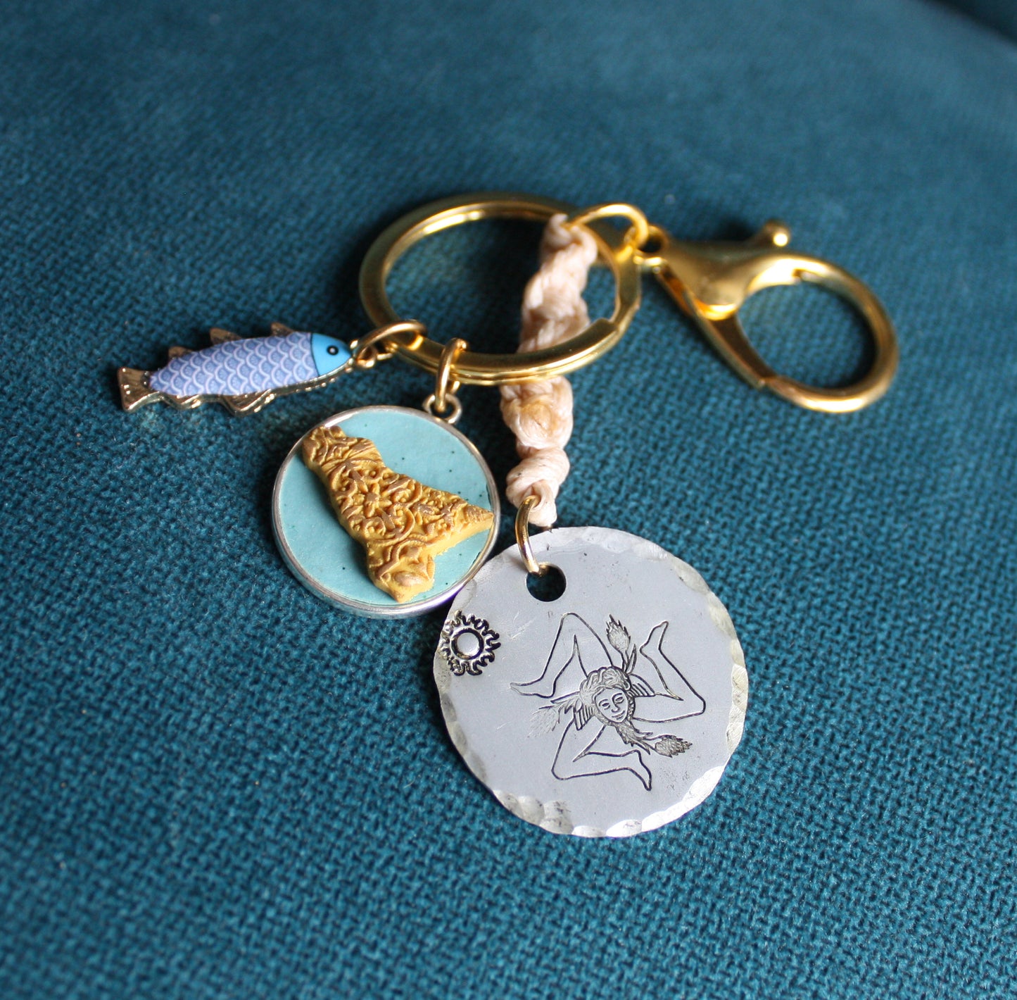 Sicily Keychain V