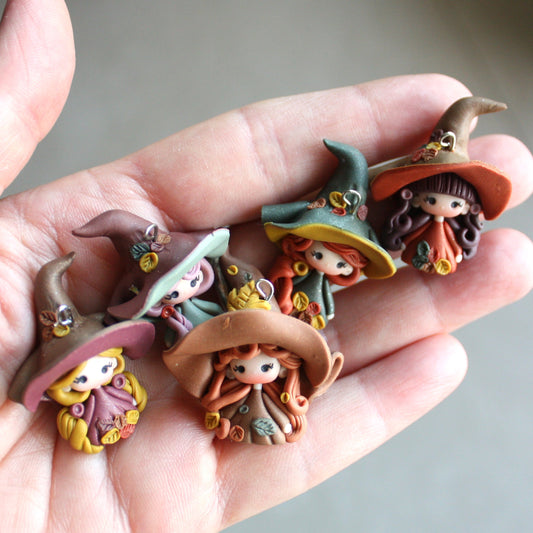 little witch charms- autumn