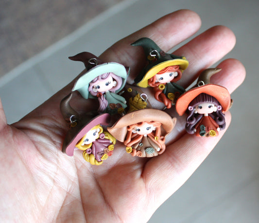 little witch charms- autumn