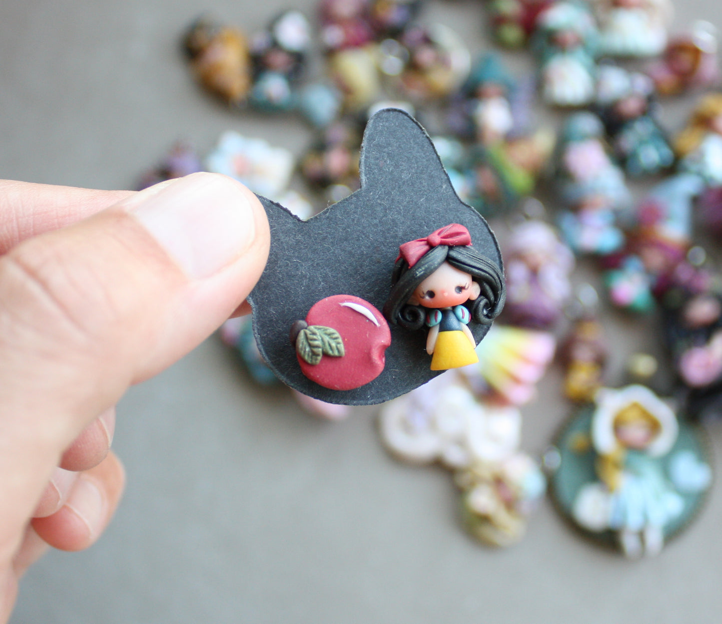 snowwhite stud earrings- in stock!