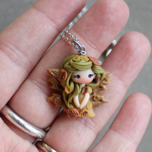 Autumn Fairy Necklace