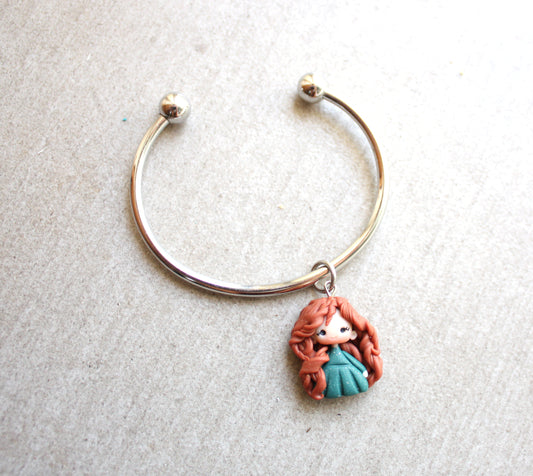 Stainless Steel Adjustable Bracelet with Handmade Merida