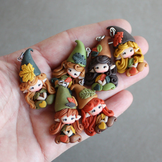 ciondolo gnoma autunno