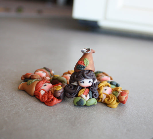 ciondolo gnoma autunno