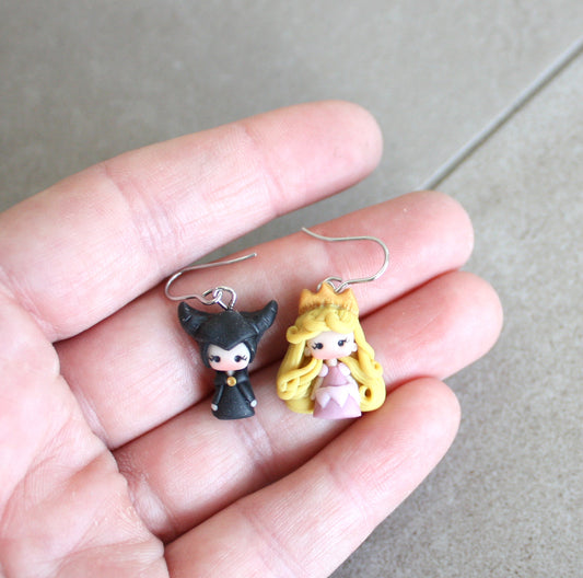 Orecchini Malefica e Aurora