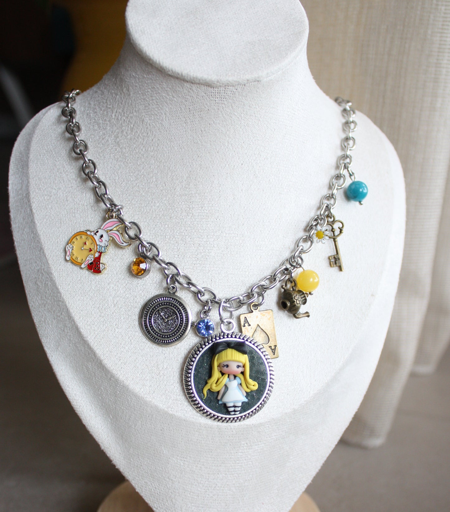 collana multicharms Alice