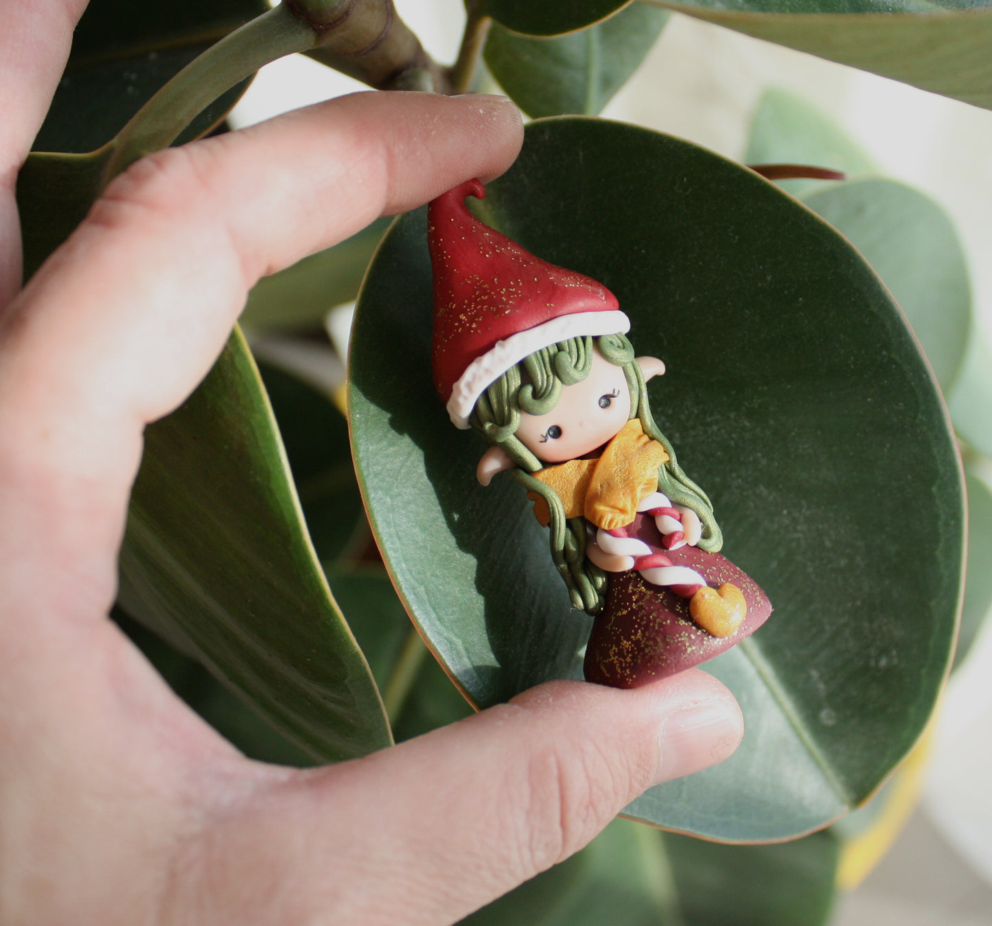 Gnoma Natalizia in Fimo II
