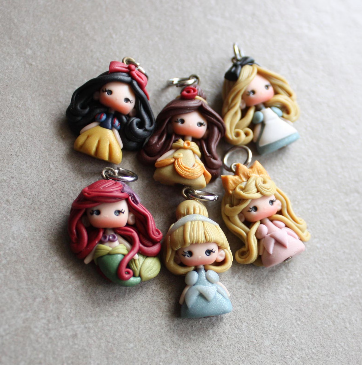 princess charms 1 inches