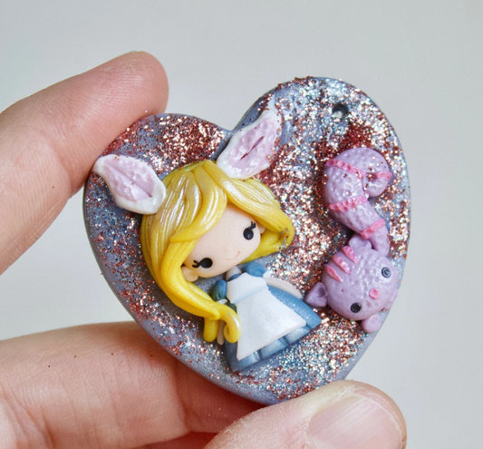 collana cuore Principessa - su ordinazione