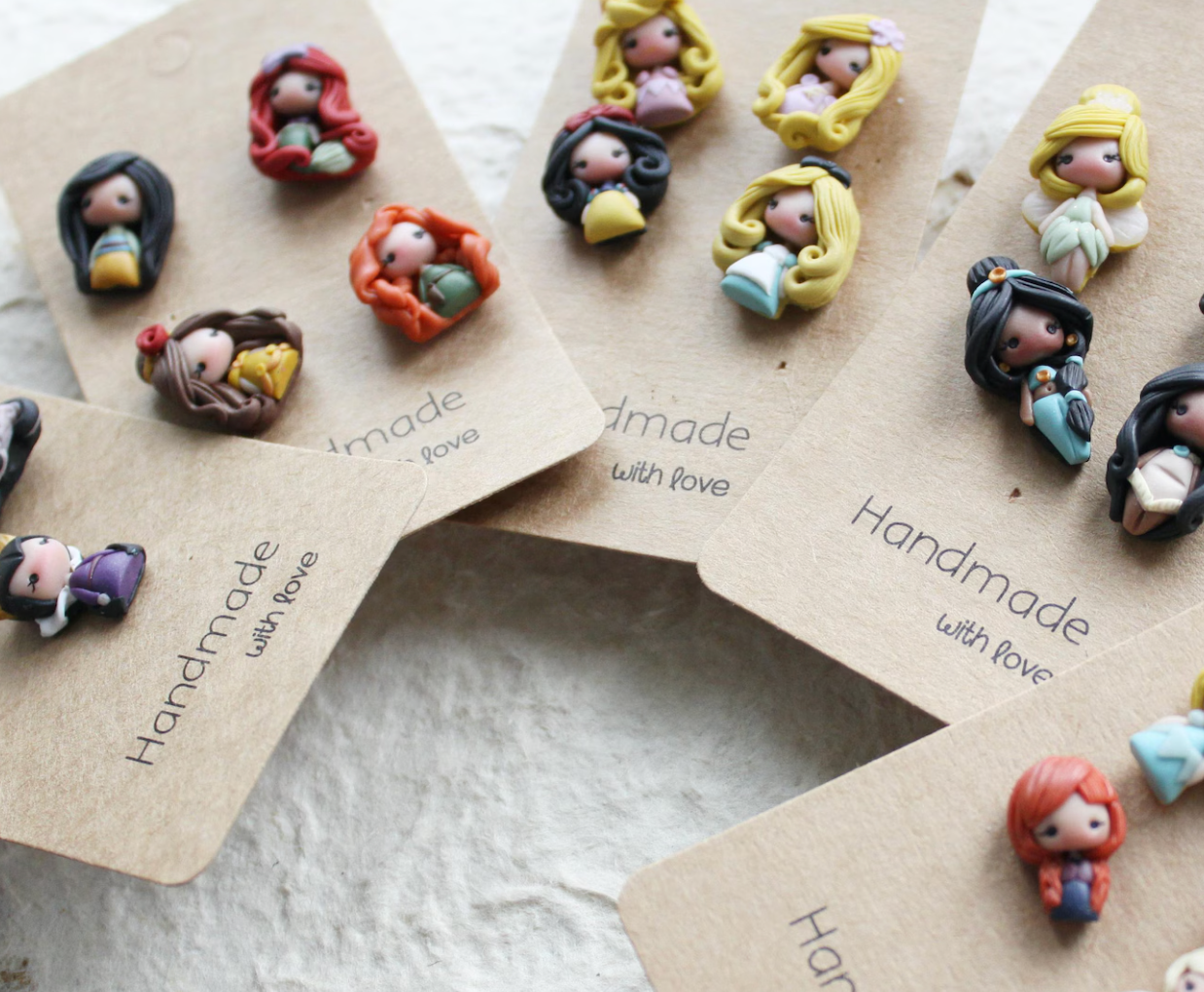 Princess stud earring – Create your own pair!