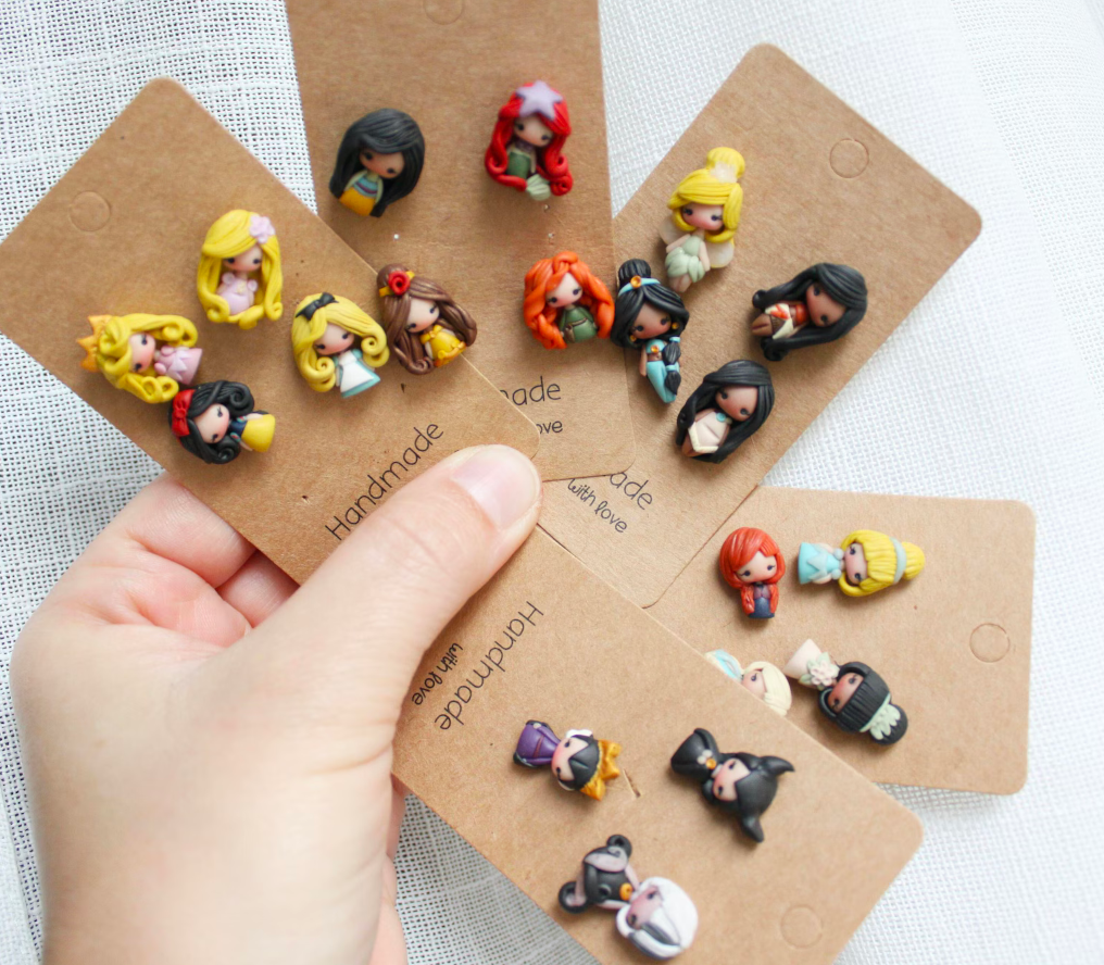 Princess stud earring – Create your own pair!
