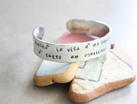 Bracciale in Alluminio personalizzato