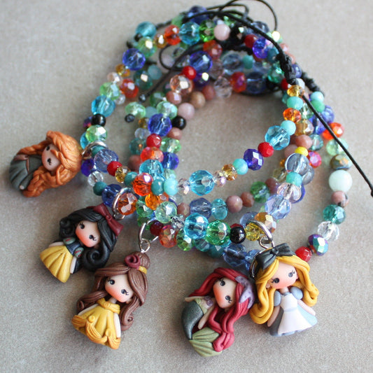 Bracciale Perline Colorate Principessa - su ordinazione