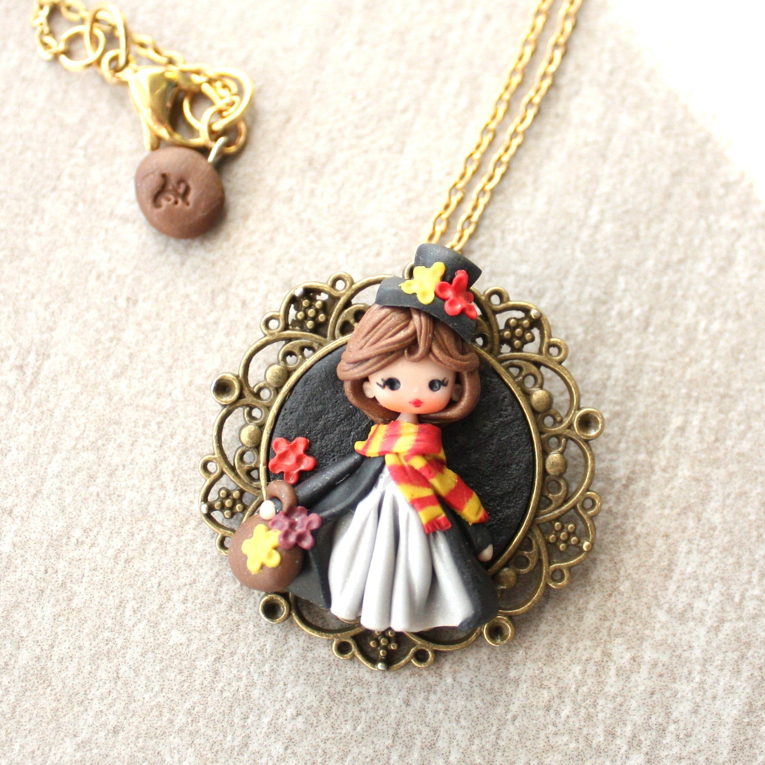 collana mary poppins fimo