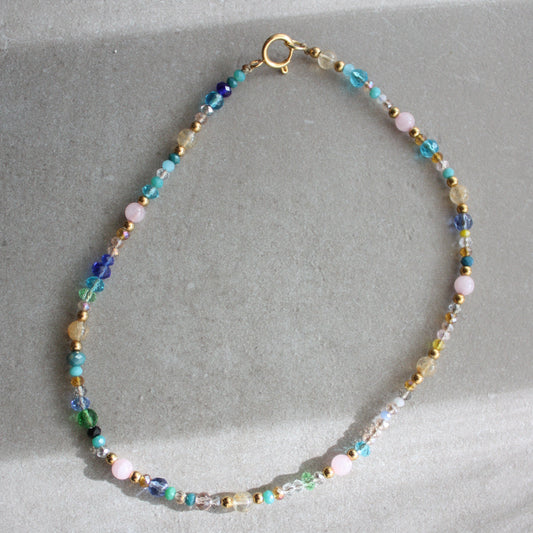 collana perline e pietre dure