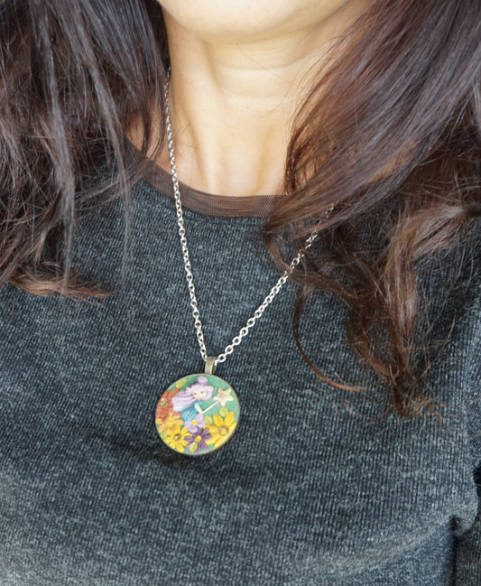 Collana corta con Cammeo