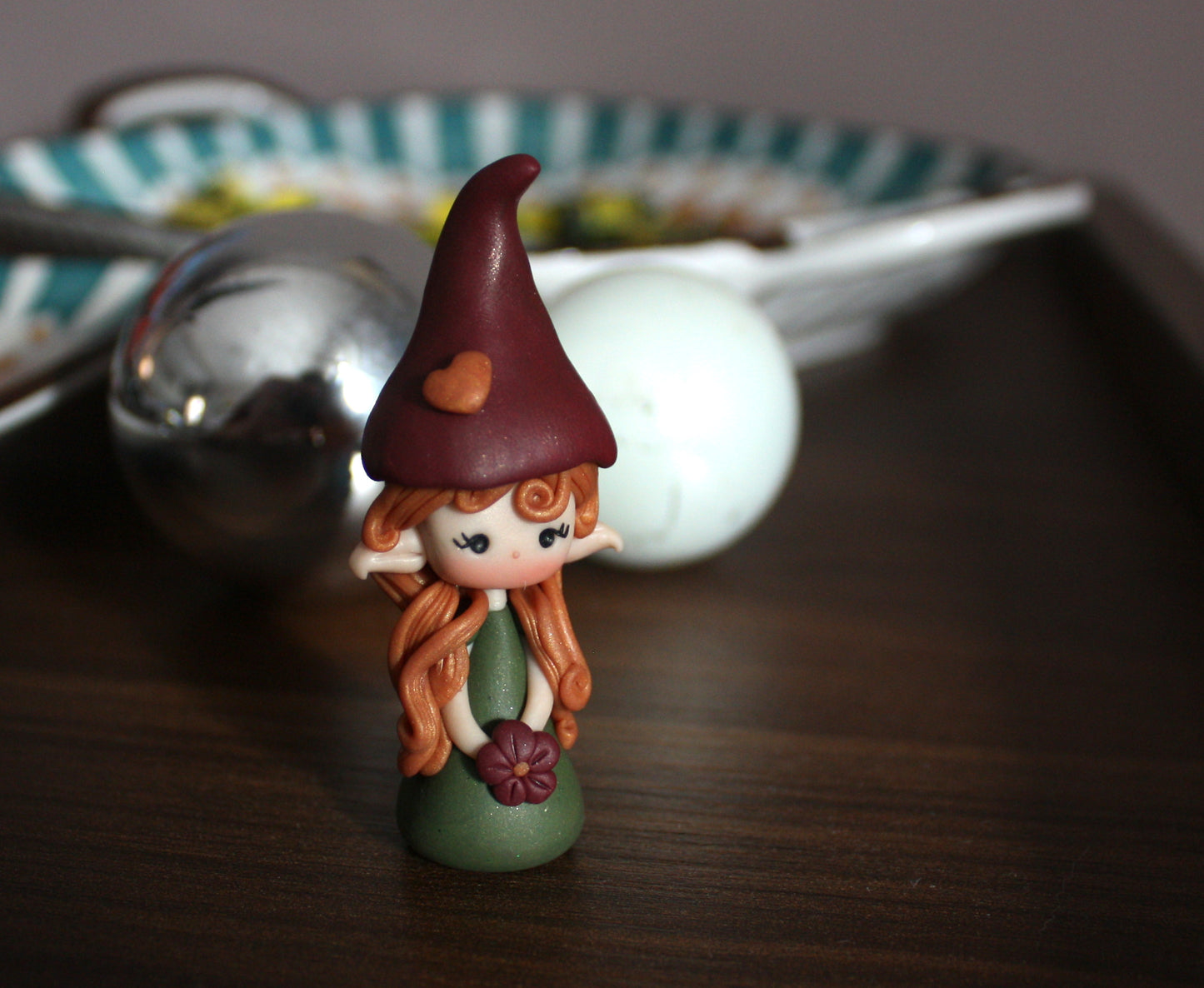 Gnoma Natalizia in Fimo