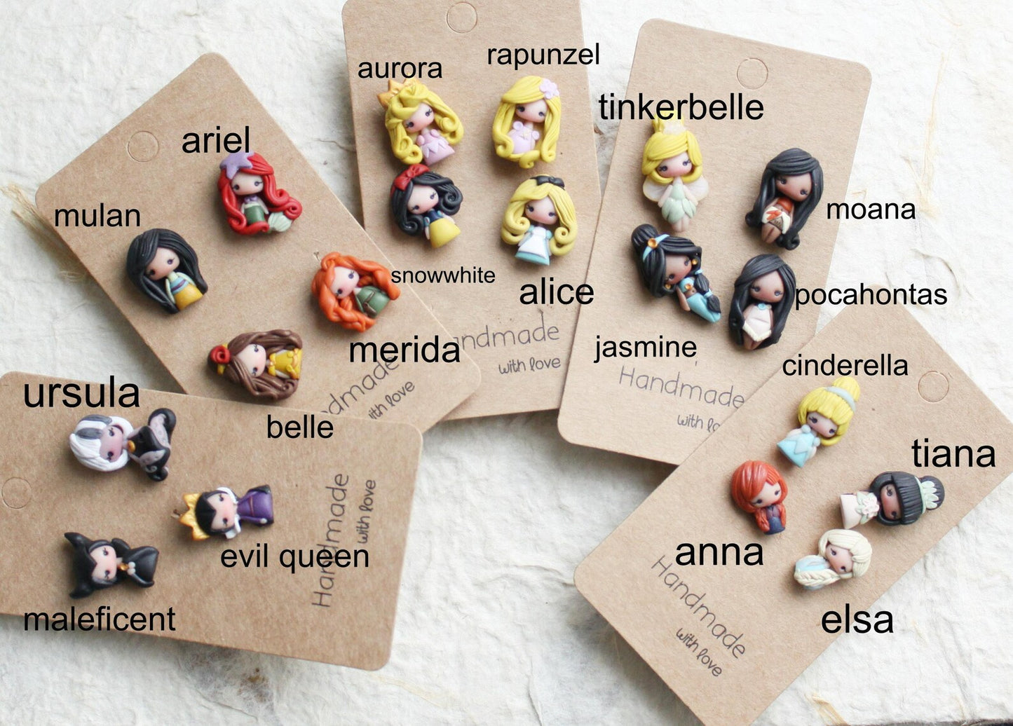 Princess stud earring – Create your own pair!