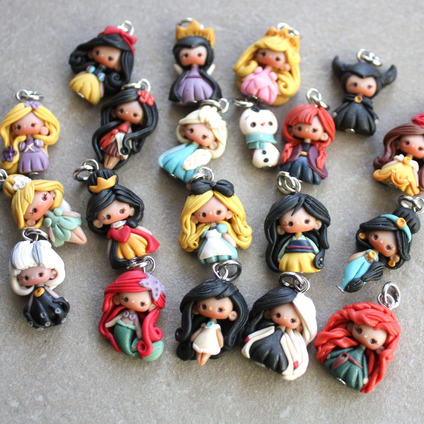 princess pendant 0,7 inches