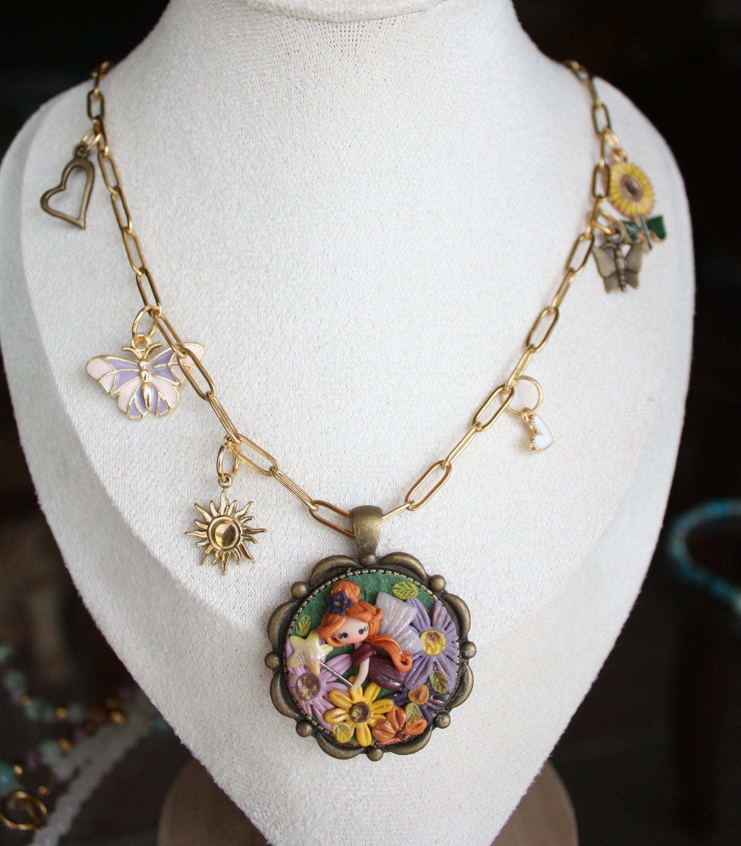 Collana multicharms