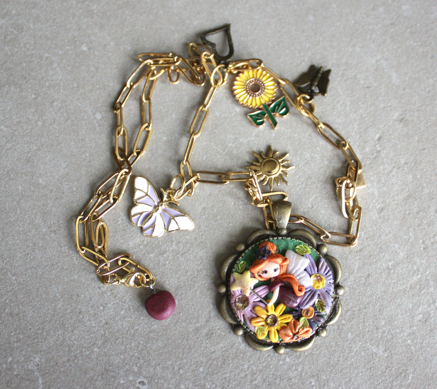 Collana multicharms
