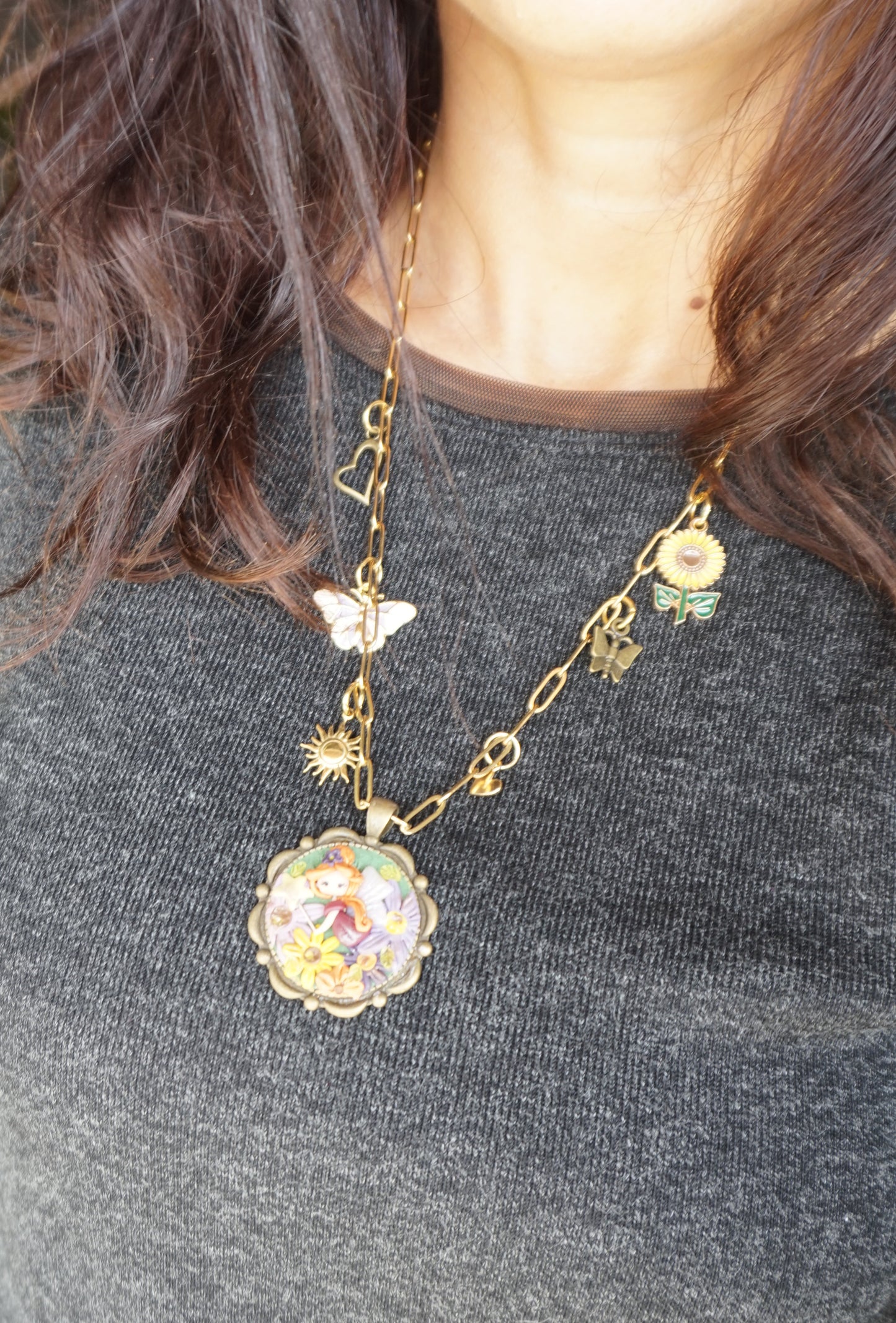 Collana multicharms