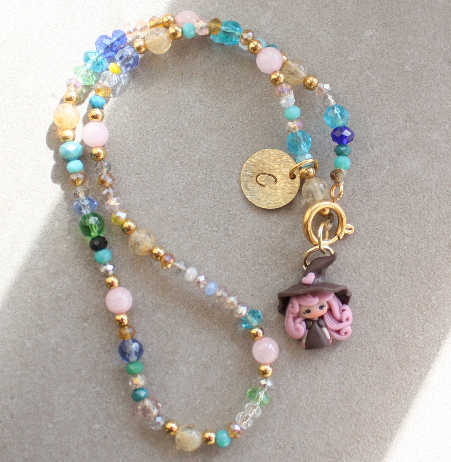 Collana girocollo con pietre dure