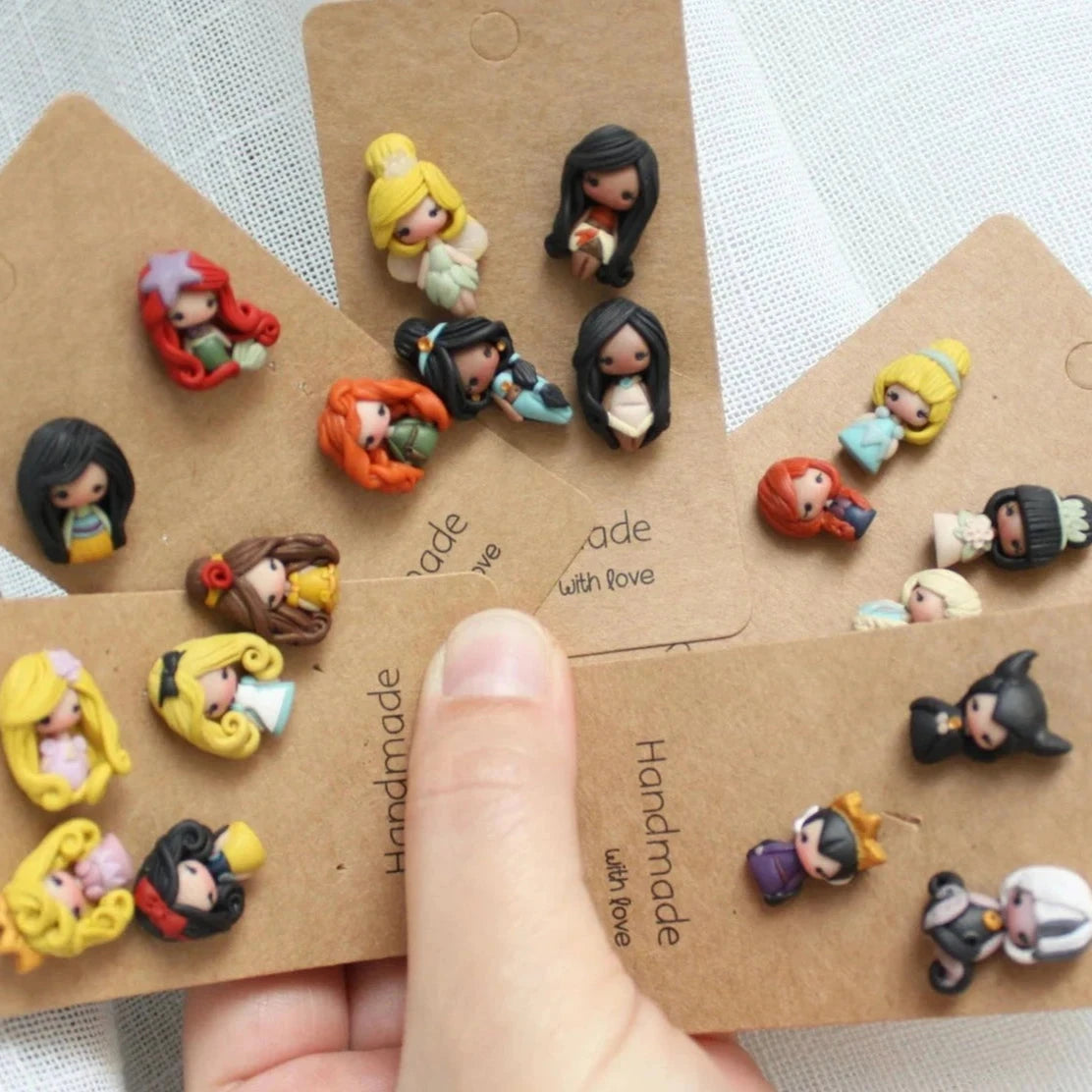 Princess stud earring – Create your own pair!