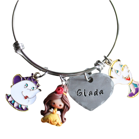 Bangle con Belle e nome