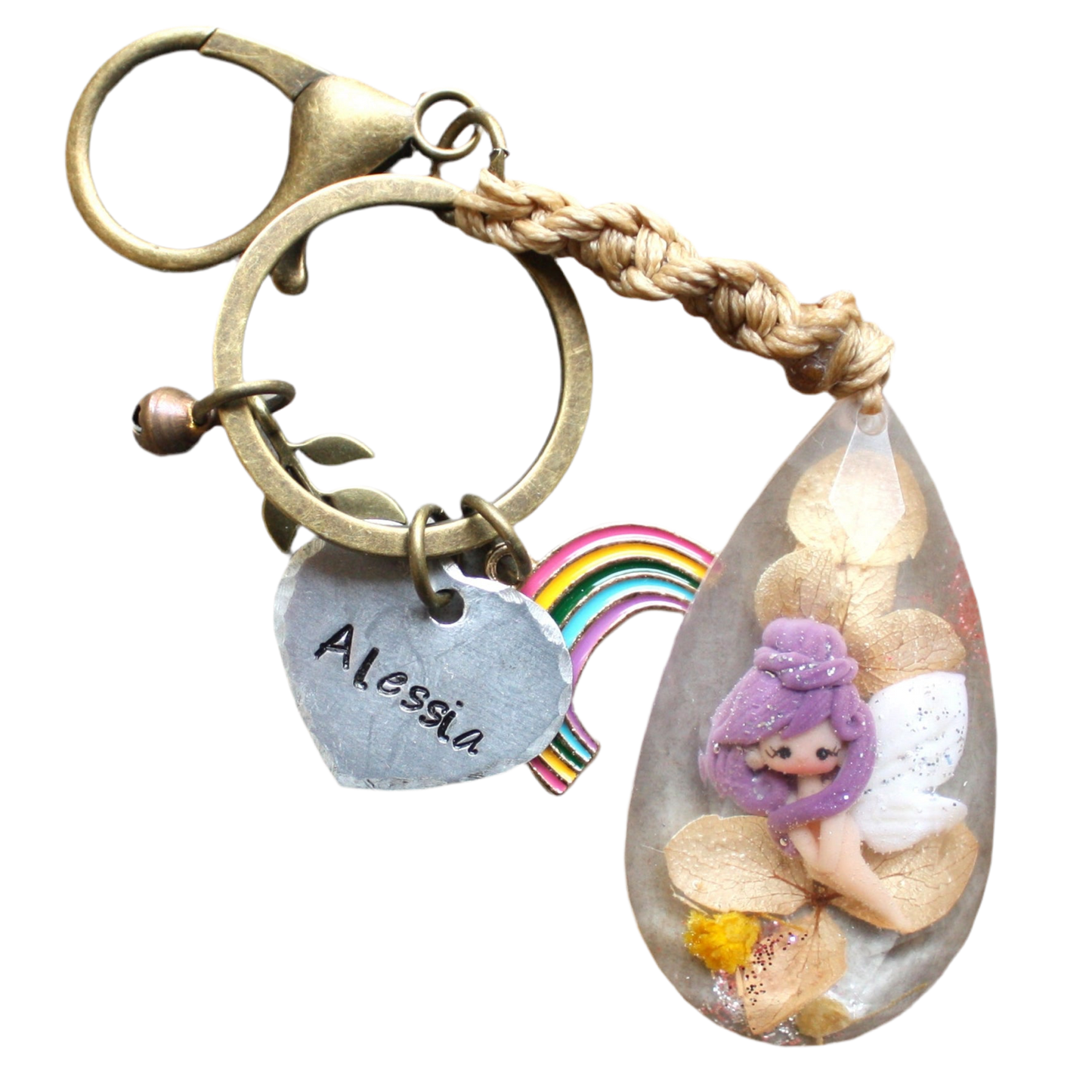 Rainbow Collection - Gocciolina di Pioggia - charm da borsa VII