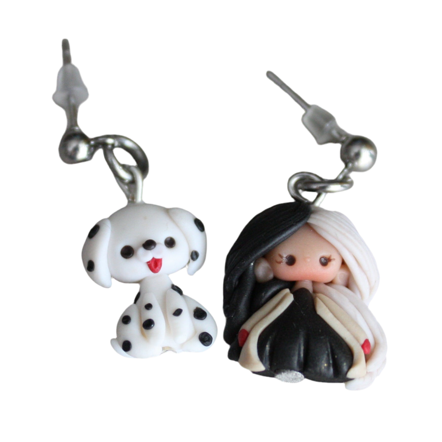 Cruella dangling earrings