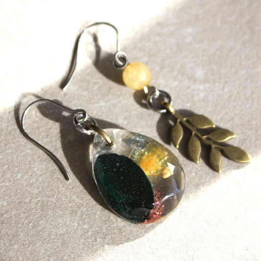 Rainbow Collection - Raindrop Earrings III