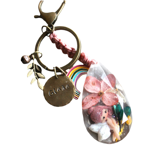 Rainbow Collection - Gocciolina di Pioggia - charm da borsa III