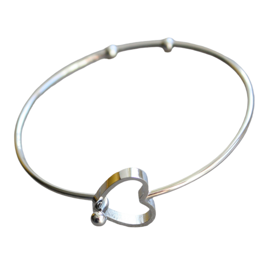 bangle in acciaio inox