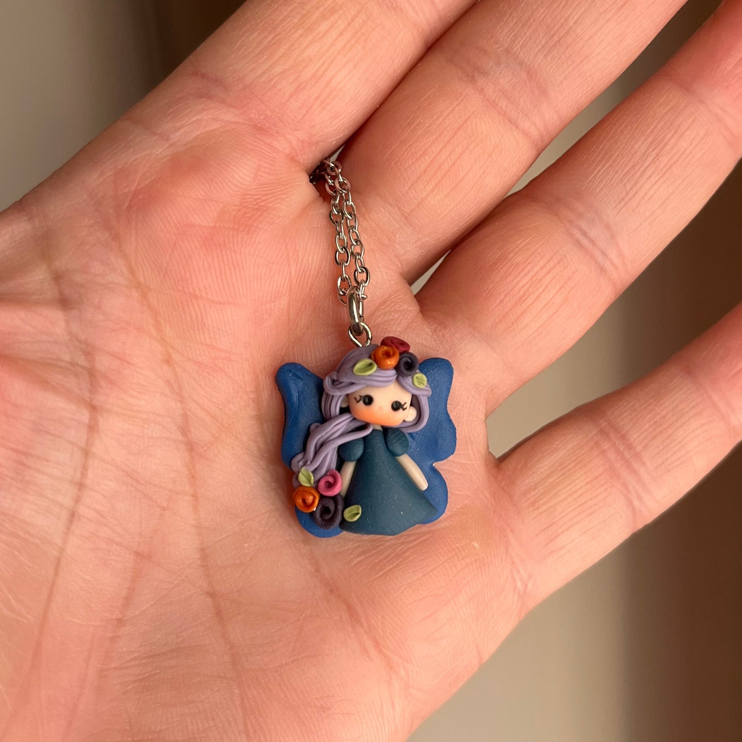 Collana Fatina blu