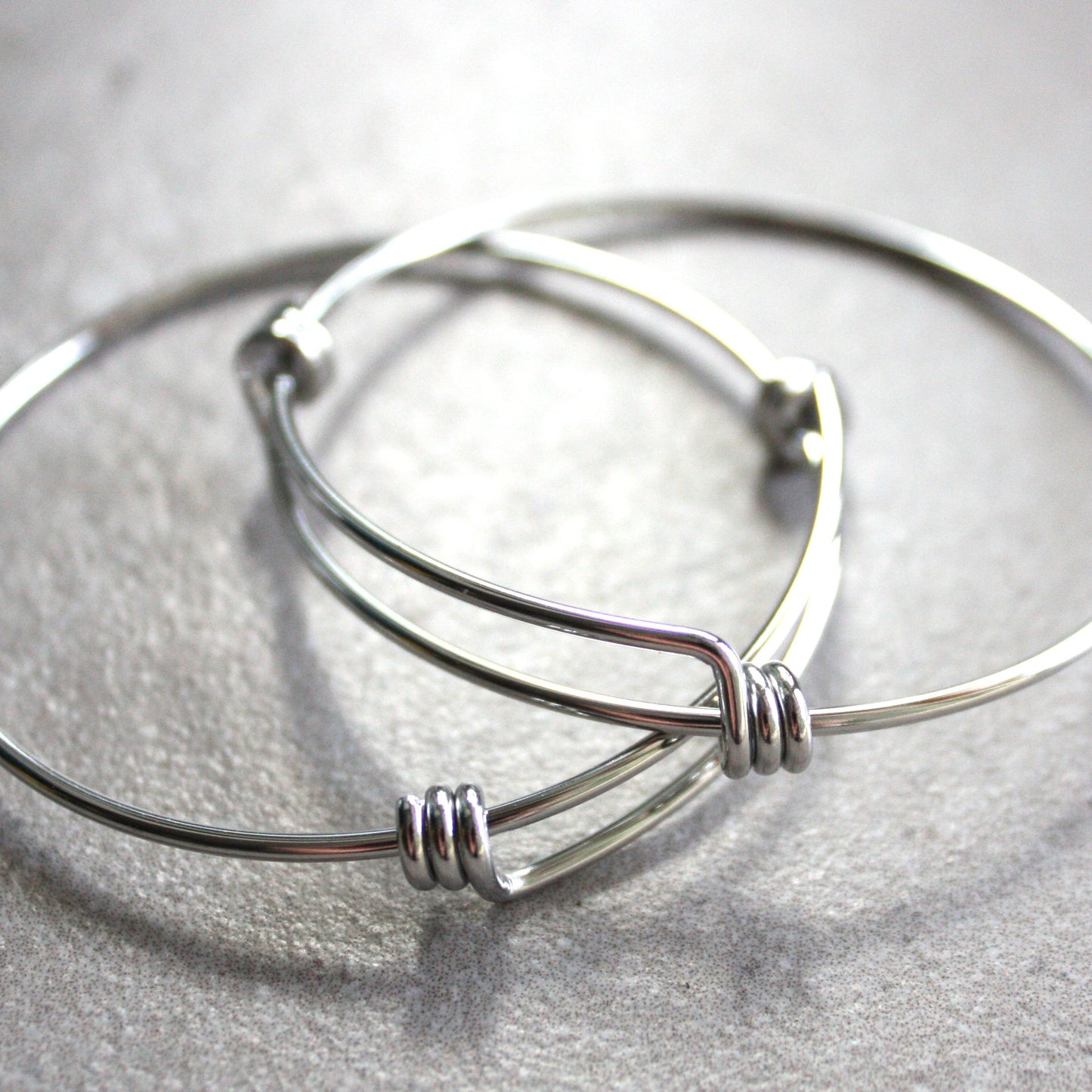 bangle in acciaio inox