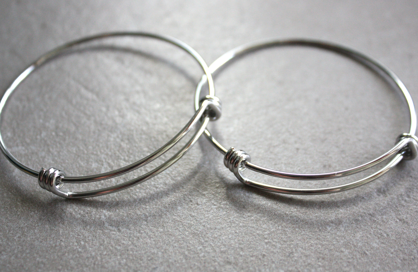 bangle in acciaio inox